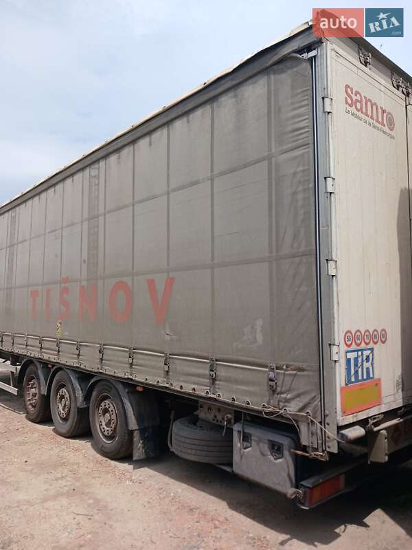 Бортовий напівпричіп Samro Original 2006 в Чернівцях