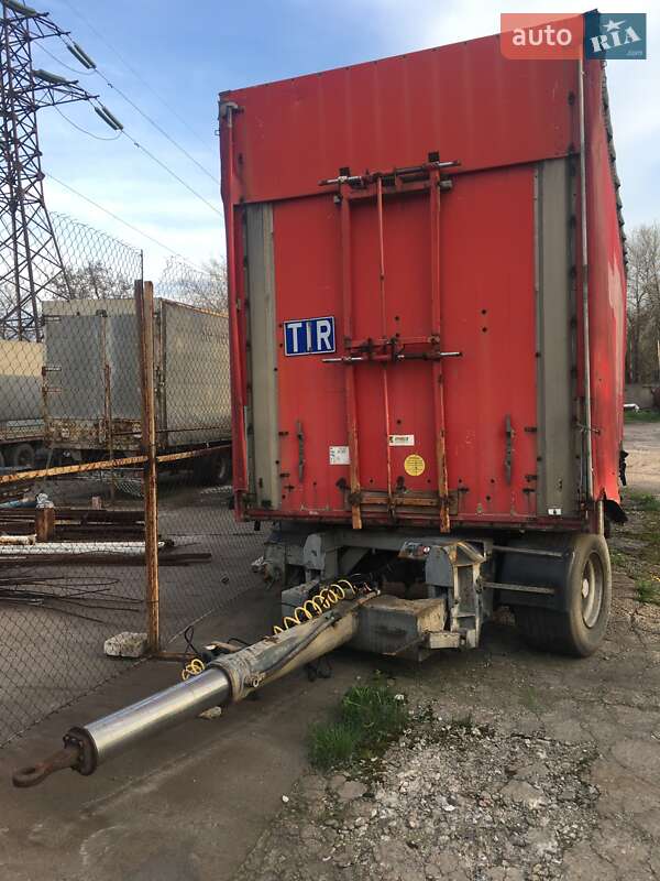 Тентованный борт (штора) - прицеп Samro RE 2000 в Запорожье