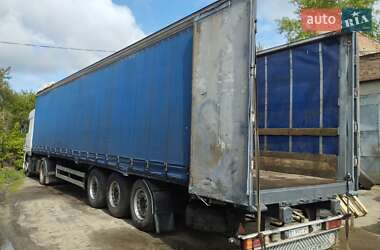 Тентованный борт (штора) - полуприцеп Samro S338SH 2001 в 