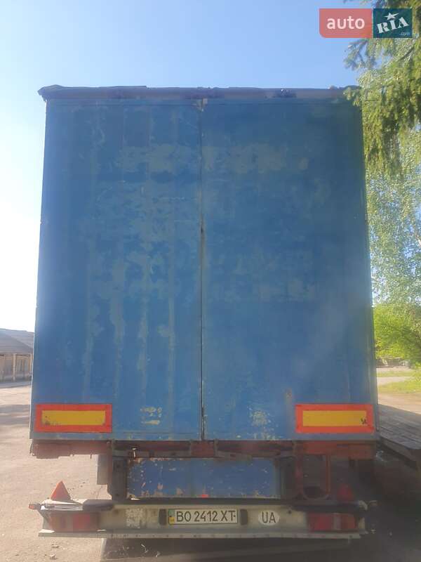 Тентований борт (штора) - напівпричіп Samro SR 334 1999 в Тернополі