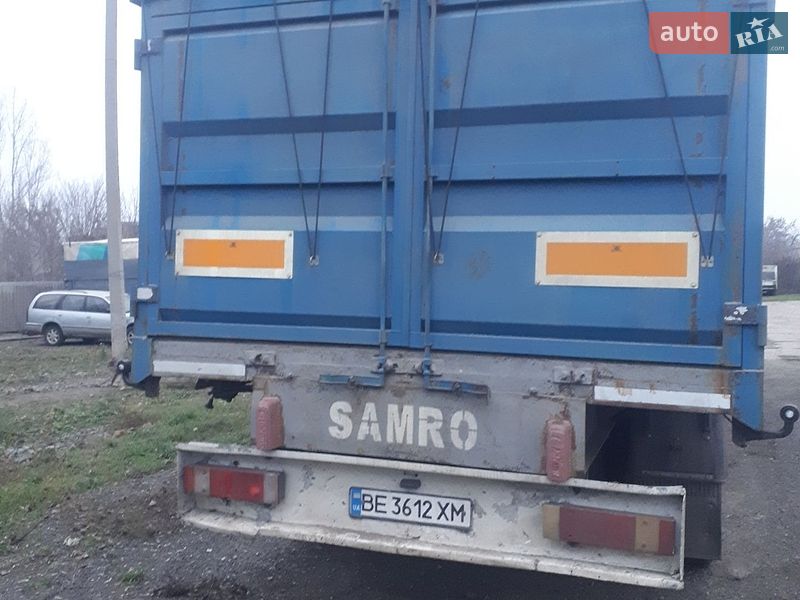 Зерновоз - причіп Samro SR 334 1992 в Миколаєві фото 5 Зерновоз - причіп Samro SR 334 1992 в Миколаєві