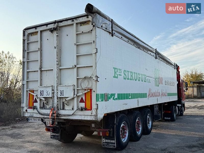 Зерновоз - напівпричіп Samro SR 334 1993 в Харкові