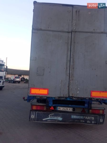 Тентованный борт (штора) - полуприцеп Samro SR 1999 в Теофиполе