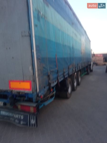 Тентованный борт (штора) - полуприцеп Samro SR 1999 в Теофиполе