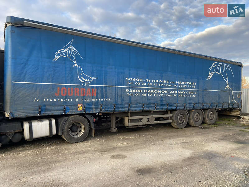 Тентованный борт (штора) - полуприцеп Samro ST 33140 2006 в Тернополе фото 11 Тентованный борт (штора) - полуприцеп Samro ST 33140 2006 в Тернополе