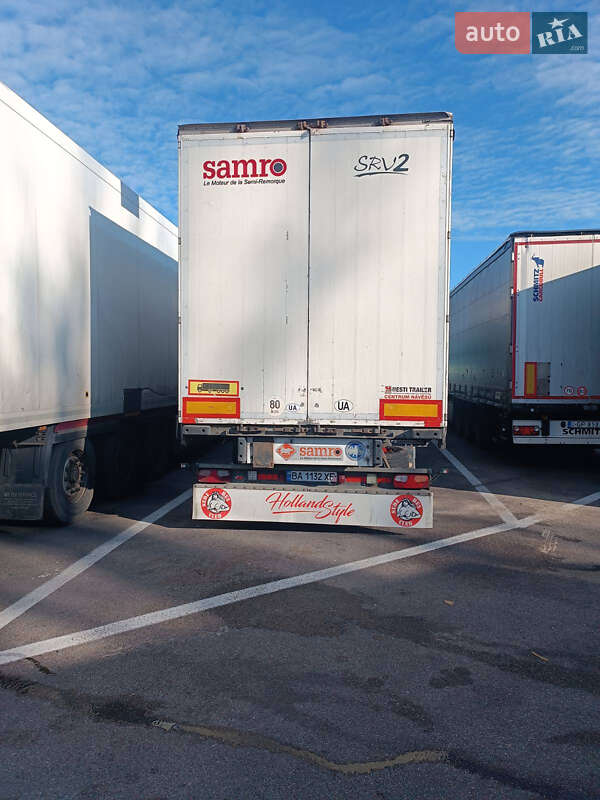 Тентованный борт (штора) - полуприцеп Samro ST39WGPE 2007 в Кропивницком фото 3 Тентованный борт (штора) - полуприцеп Samro ST39WGPE 2007 в Кропивницком