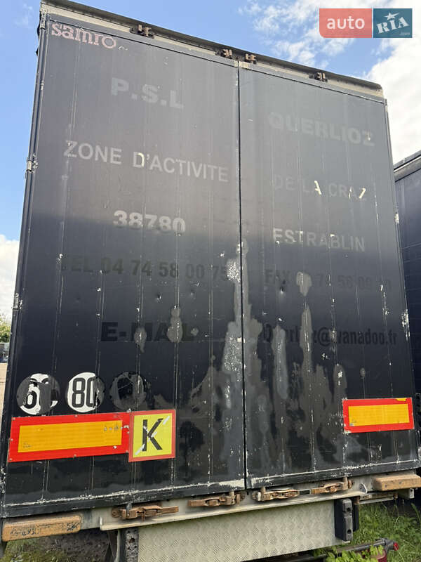 Тентованный борт (штора) - полуприцеп Samro ST39WGPE 2008 в Львове фото 5 Тентованный борт (штора) - полуприцеп Samro ST39WGPE 2008 в Львове