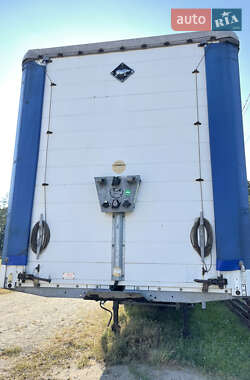 Тентованный борт (штора) - полуприцеп Samro ST 2008 в Емильчине