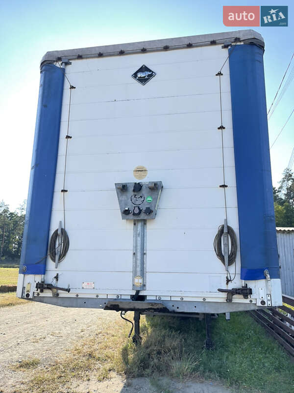 Тентованный борт (штора) - полуприцеп Samro ST 2008 в Емильчине