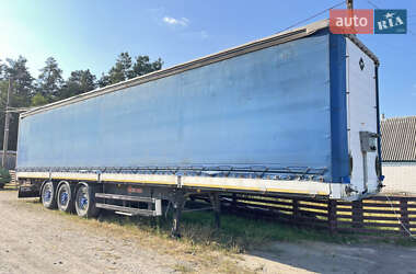 Тентованный борт (штора) - полуприцеп Samro ST 2008 в Емильчине
