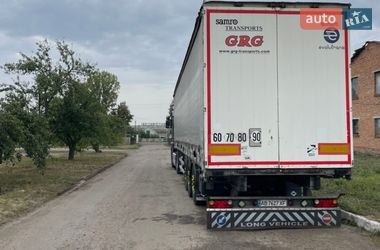 Тентованный борт (штора) - полуприцеп Samro ST 2009 в Теплике