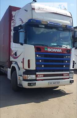 Тентований Scania 114 2004 в Харкові