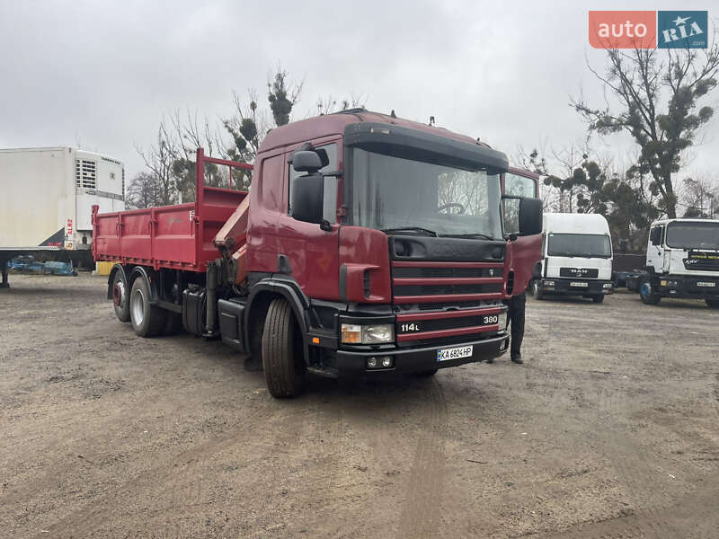 Кран-маніпулятор Scania 114 2003 в Києві