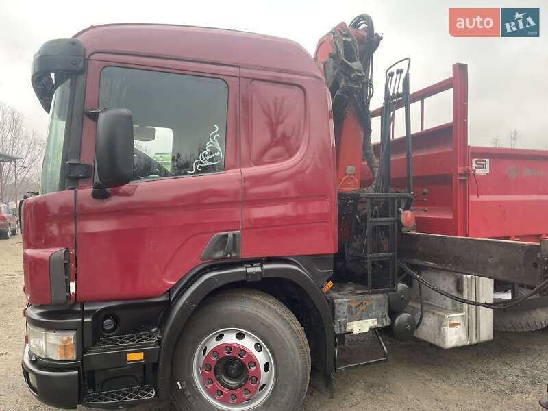 Кран-манипулятор Scania 114 2003 в Киеве