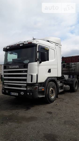 Тягач Scania 124 2000 в Вознесенске