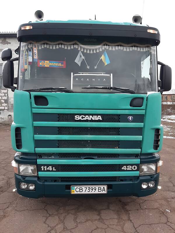 Тягач Scania 124 2001 в Чернигове