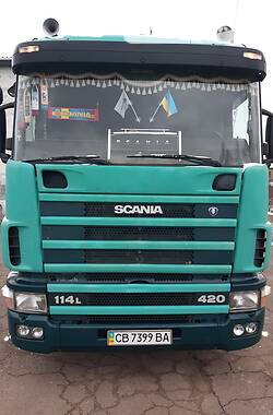 Тягач Scania 124 2001 в Чернігові