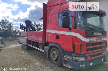 Кран-маніпулятор Scania 124 1996 в Борисполі