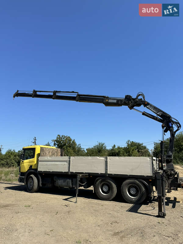Кран-маніпулятор Scania 124 2000 в Ужгороді