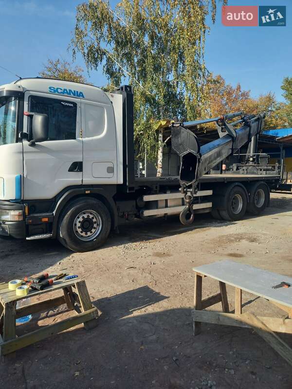 Кран-манипулятор Scania 124 2001 в Киеве