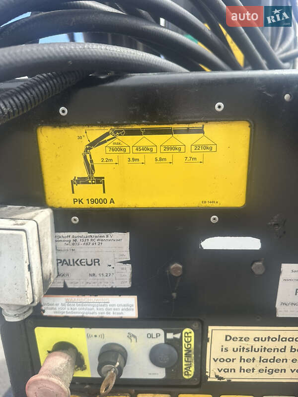 Кран-манипулятор Scania 124 2001 в Киеве фото 9 Кран-манипулятор Scania 124 2001 в Киеве