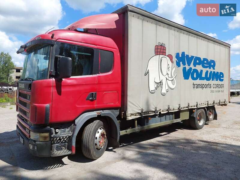 Грузовой фургон Scania 124 2001 в Сумах