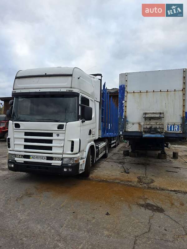 Лісовоз / Сортиментовоз Scania 124 2002 в Іванкові фото 4 Лісовоз / Сортиментовоз Scania 124 2002 в Іванкові