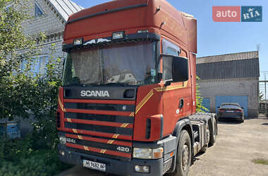 Зерновоз Scania 124 2000 в Бершади