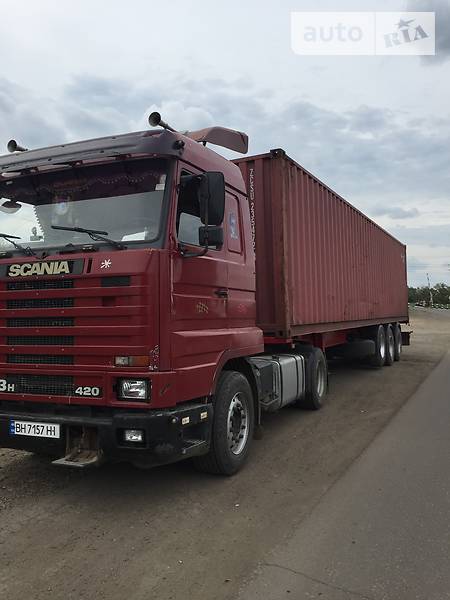 Тягач Scania 143 1995 в Роздільній