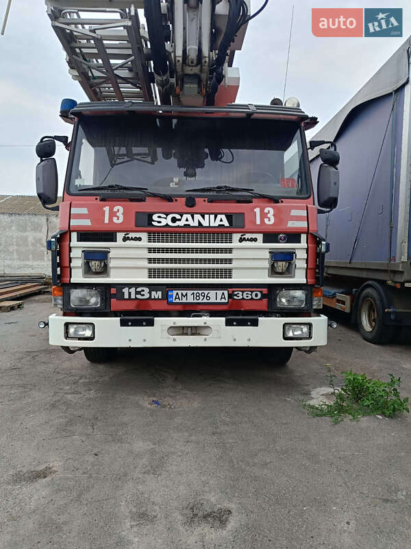 Автовышка Scania P 114 1993 в Казатине