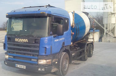 Бетонозмішувач (Міксер) Scania P 2001 в Миколаєві