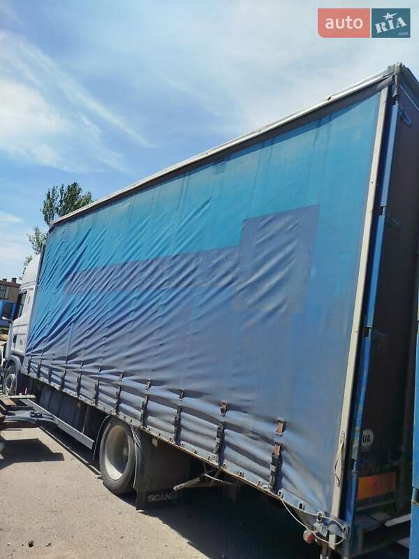 Тентований Scania R 124 2002 в Запоріжжі