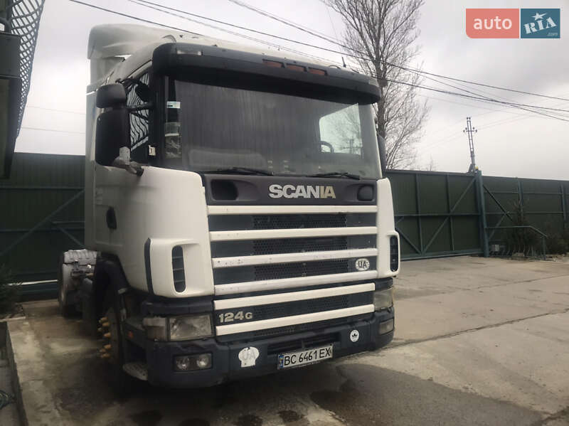 Тягач Scania R 124 2001 в Львове