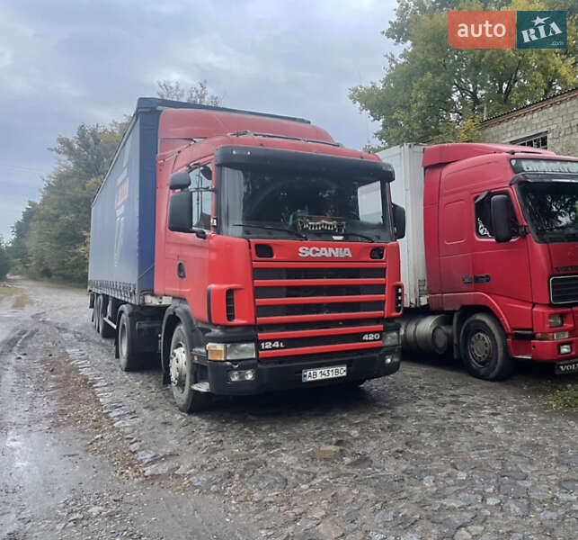 Тягач Scania R 124 2001 в 