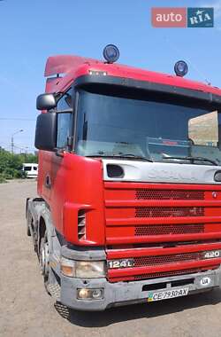Тягач Scania R 124 2000 в Чернівцях