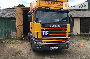 Тягач Scania R 380 2002 в Верховине