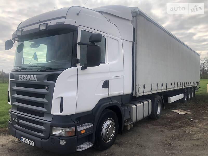 Тентованый Scania R 400 2010 в Звенигородке