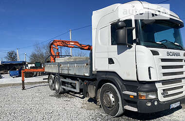 Кран-маніпулятор Scania R 420 2008 в Львові