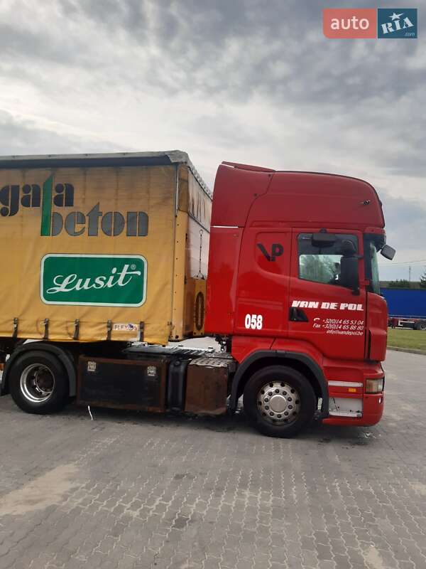 Тентований Scania R 420 2007 в Львові