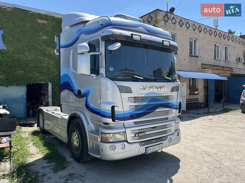 Тягач Scania R 420 2012 в Кам'янець-Подільському