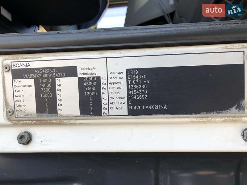 Тягач Scania R 420 2011 в Києві