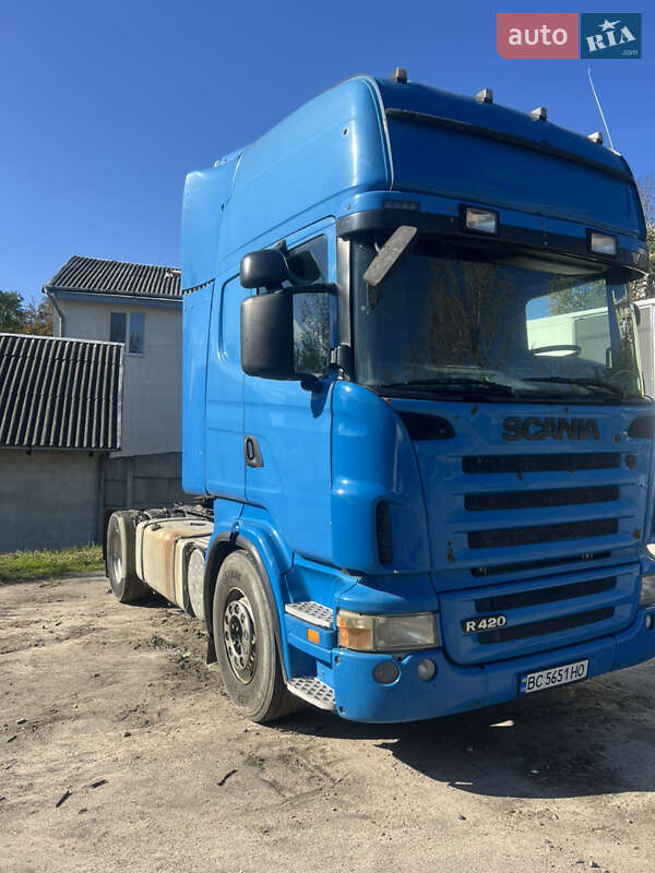 Тягач Scania R 420 2006 в Львове фото 2 Тягач Scania R 420 2006 в Львове