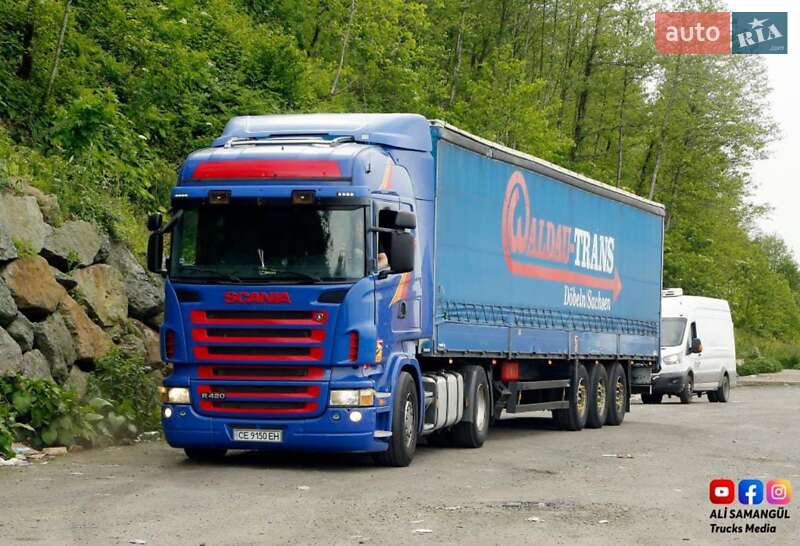 Тягач Scania R 420 2007 в Черновцах фото 3 Тягач Scania R 420 2007 в Черновцах