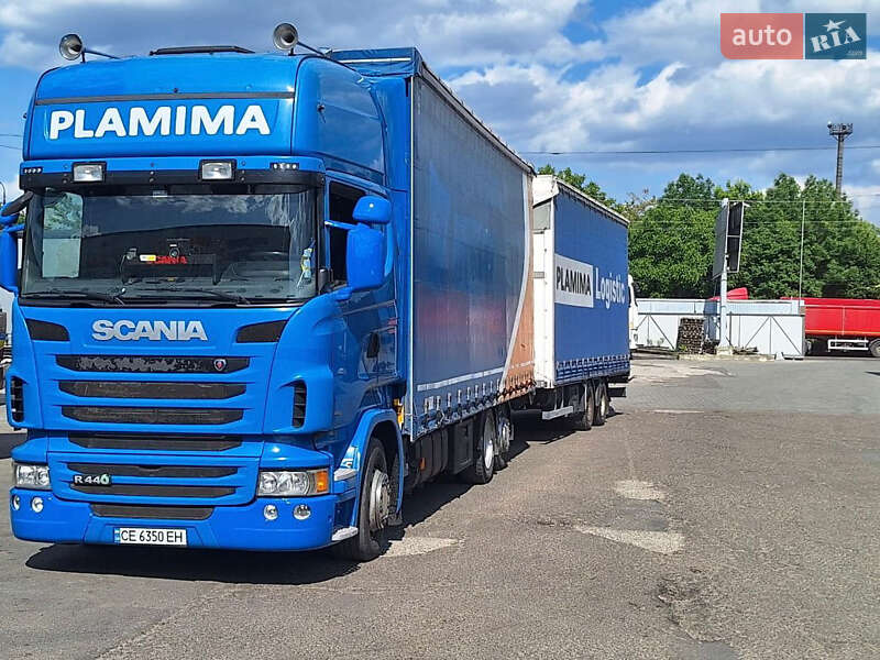 Тентованый Scania R 440 2013 в Черновцах