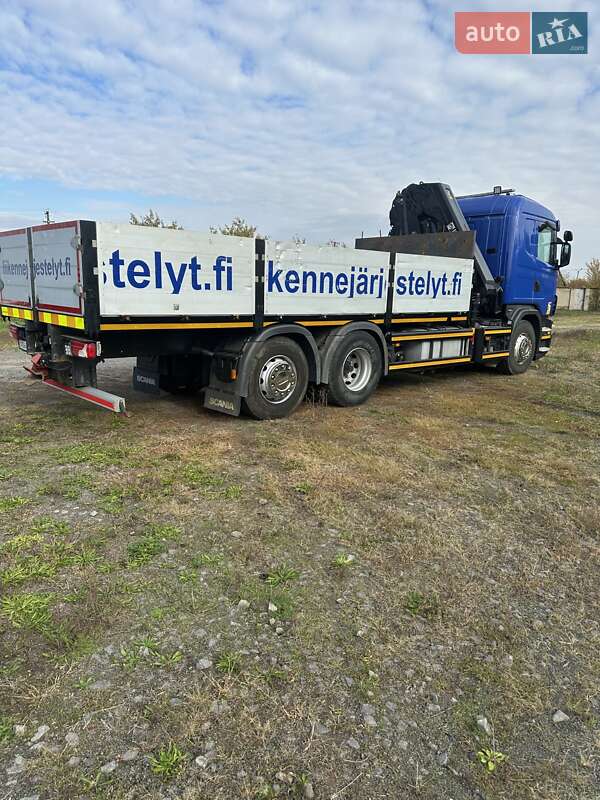 Кран-маніпулятор Scania R 440 2010 в Ужгороді