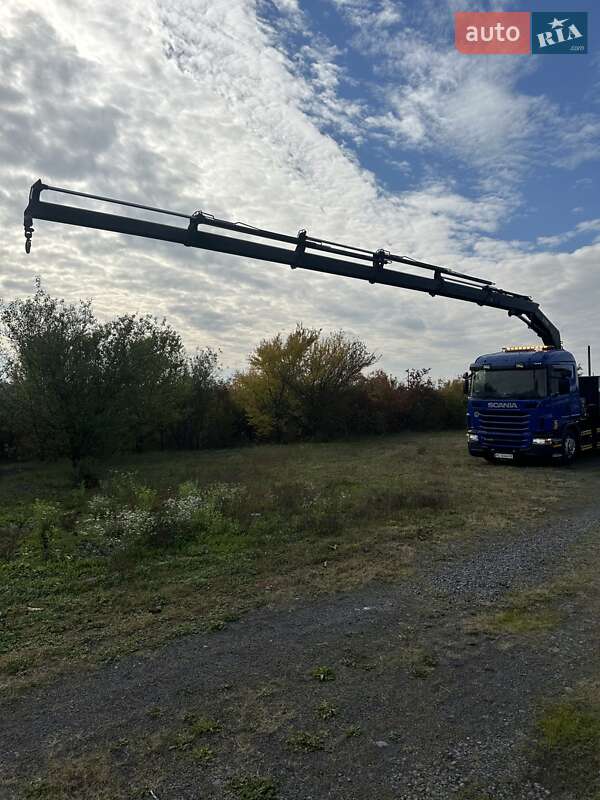 Кран-маніпулятор Scania R 440 2010 в Ужгороді