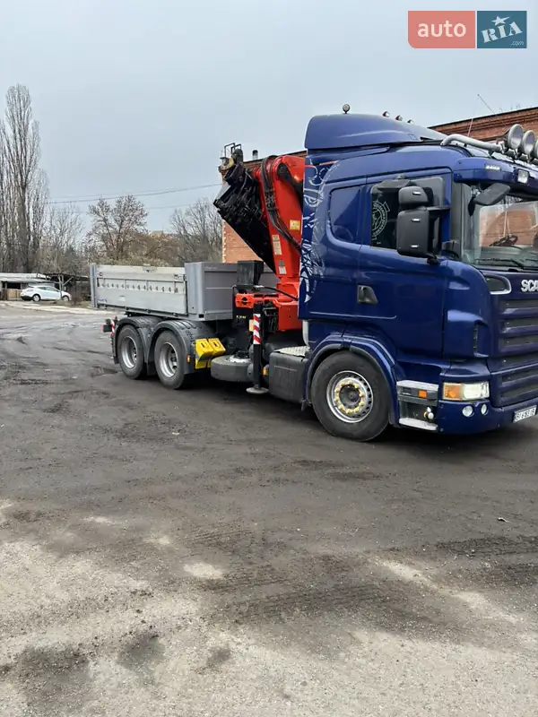 Кран-манипулятор Scania R 500 2008 в 