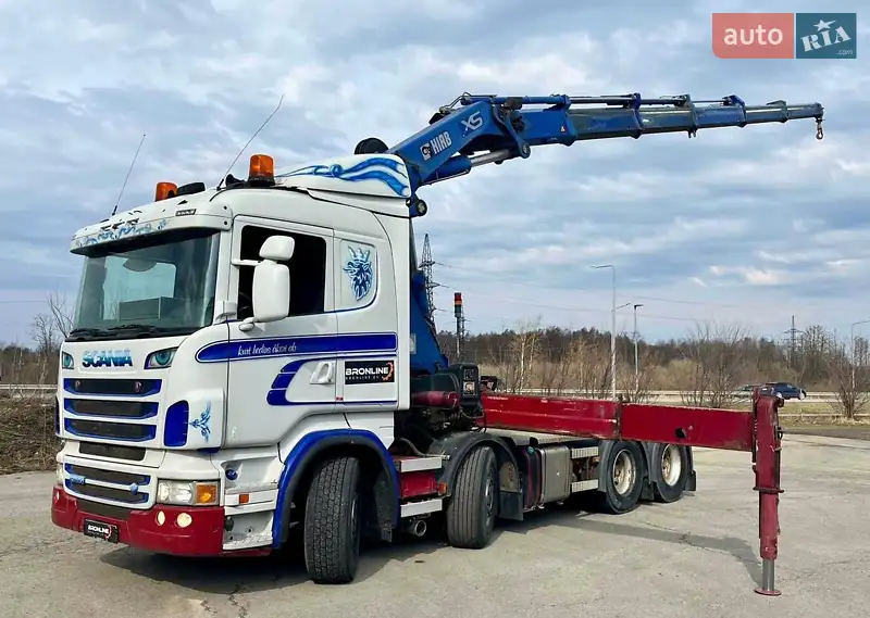 Кран-манипулятор Scania R 500 2010 в 