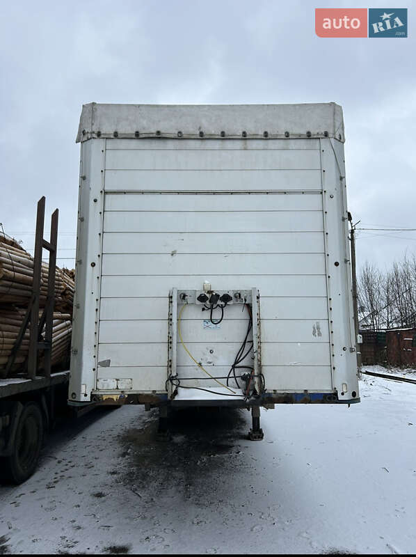 Тентований борт (штора) - напівпричіп SCHEIR 6232 2002 в Костопілі