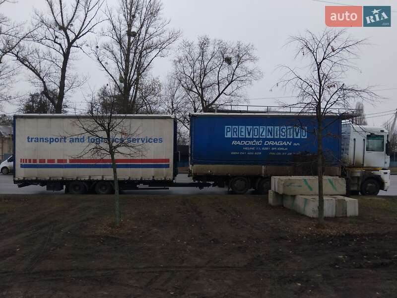 Тентований борт (штора) - напівпричіп SCHEIR 6232 2002 в Харкові